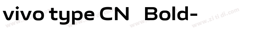 vivo type CN繁 Bold字体转换